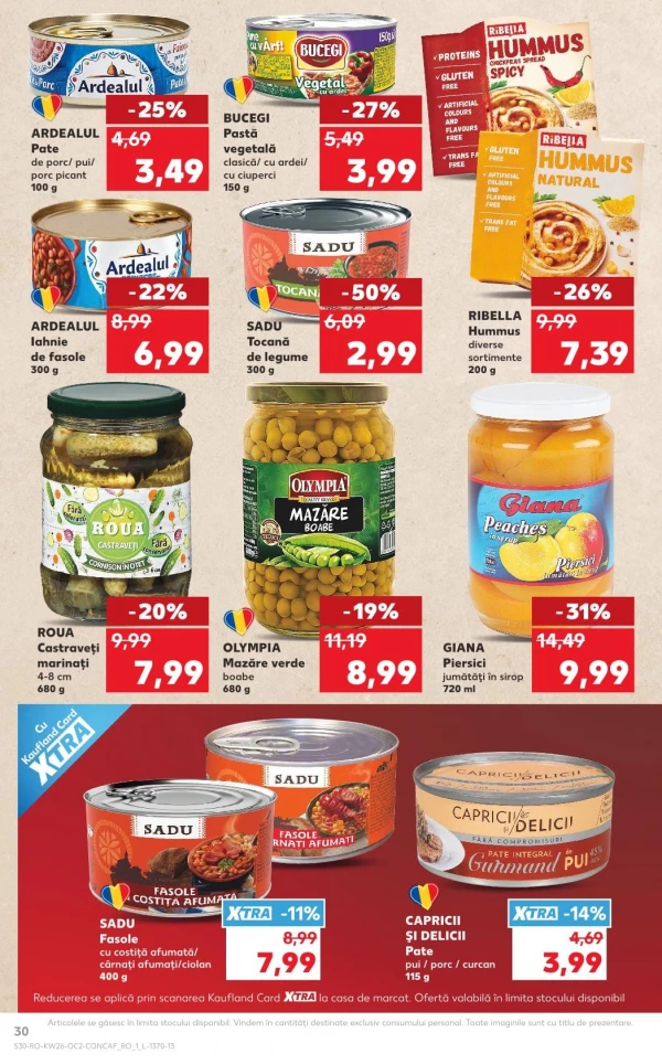 Catalog Kaufland - Catalogul cu reduceri, pagina 30: reduceri și oferte 24 - 30 iunie 2026