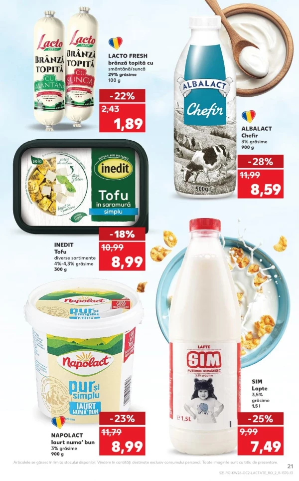 Catalog Kaufland - Catalogul cu reduceri, pagina 21: reduceri și oferte 24 - 30 iunie 2026