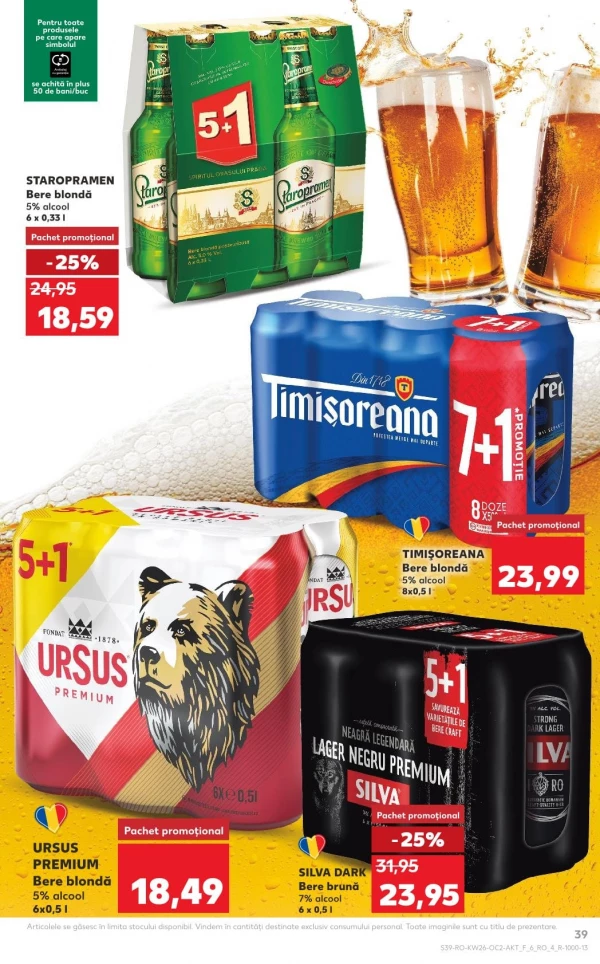 Catalog Kaufland - Catalogul cu reduceri, pagina 39: reduceri și oferte 24 - 30 iunie 2026