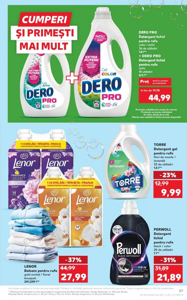 Catalog Kaufland - Catalogul cu reduceri, pagina 57: reduceri și oferte 24 - 30 iunie 2026
