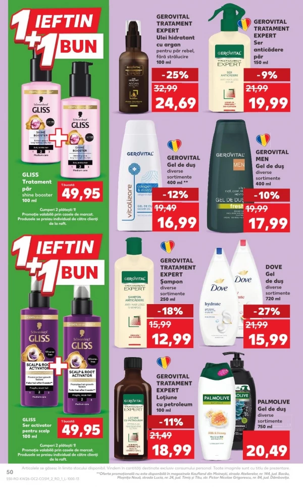 Catalog Kaufland - Catalogul cu reduceri, pagina 50: reduceri și oferte 24 - 30 iunie 2026