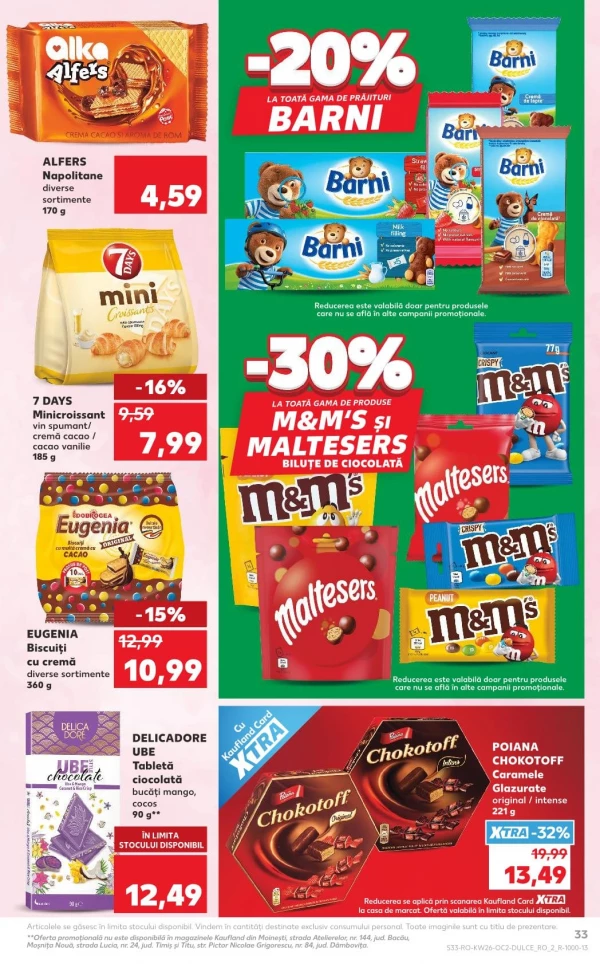 Catalog Kaufland - Catalogul cu reduceri, pagina 33: reduceri și oferte 24 - 30 iunie 2026