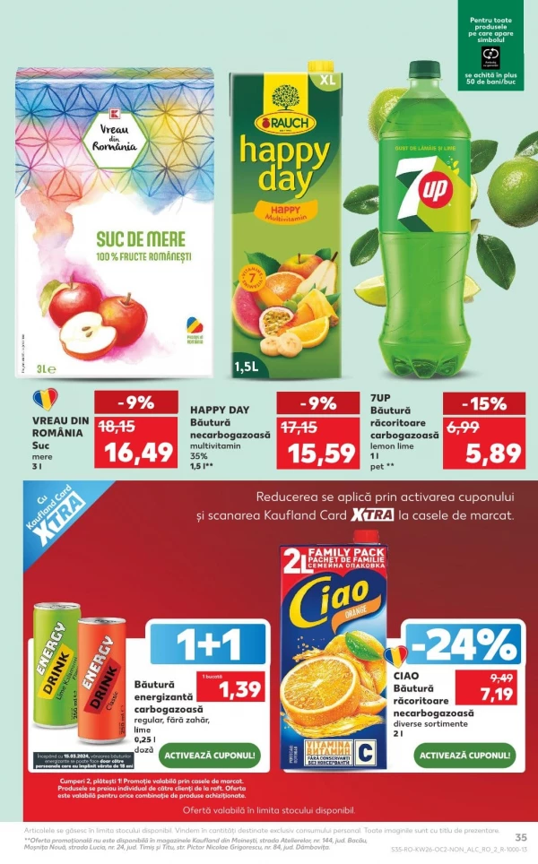 Catalog Kaufland - Catalogul cu reduceri, pagina 35: reduceri și oferte 24 - 30 iunie 2026