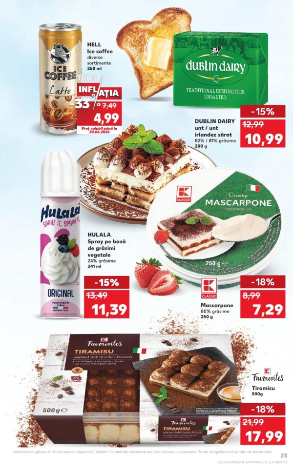 Catalog Kaufland - Catalogul cu reduceri, pagina 23: reduceri și oferte 24 - 30 iunie 2026