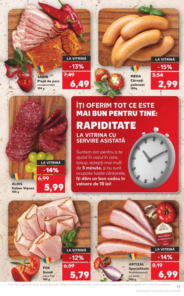 Catalog Kaufland - Catalogul cu reduceri, pagina 17: reduceri și oferte 24 - 30 iunie 2026