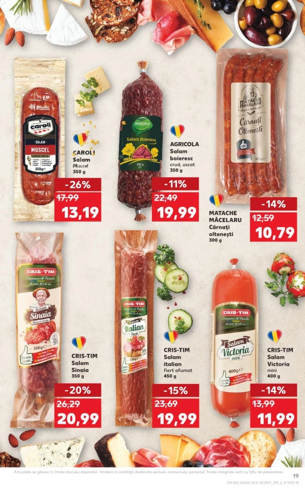 Catalog Kaufland - Catalogul cu reduceri, pagina 19: reduceri și oferte 24 - 30 iunie 2026