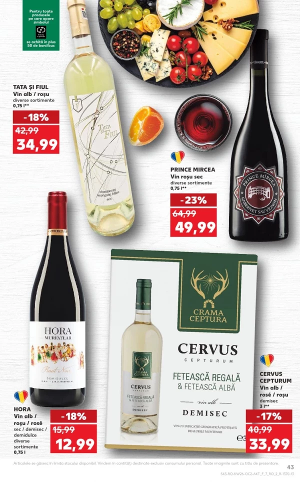 Catalog Kaufland - Catalogul cu reduceri, pagina 43: reduceri și oferte 24 - 30 iunie 2026
