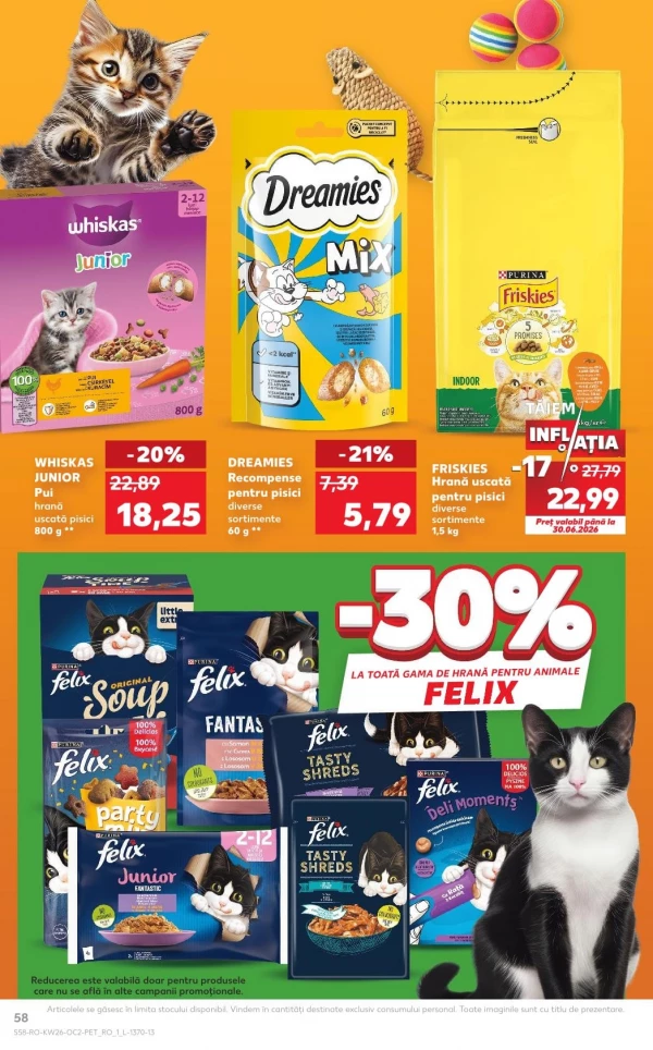 Catalog Kaufland - Catalogul cu reduceri, pagina 58: reduceri și oferte 24 - 30 iunie 2026