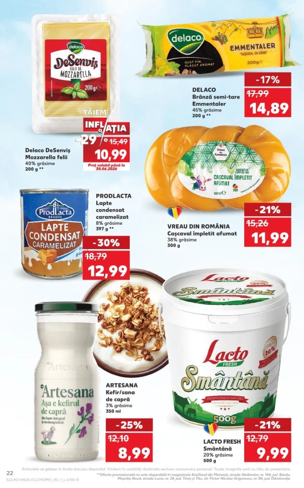 Catalog Kaufland - Catalogul cu reduceri, pagina 22: reduceri și oferte 24 - 30 iunie 2026