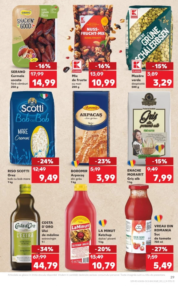 Catalog Kaufland - Catalogul cu reduceri, pagina 29: reduceri și oferte 24 - 30 iunie 2026