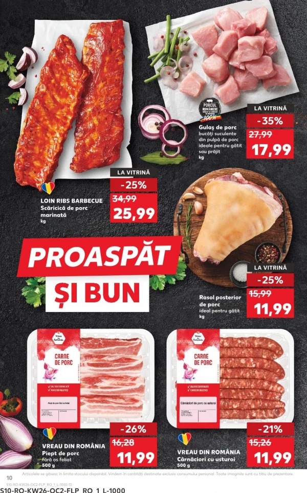 Catalog Kaufland - Catalogul cu reduceri, pagina 10: reduceri și oferte 24 - 30 iunie 2026