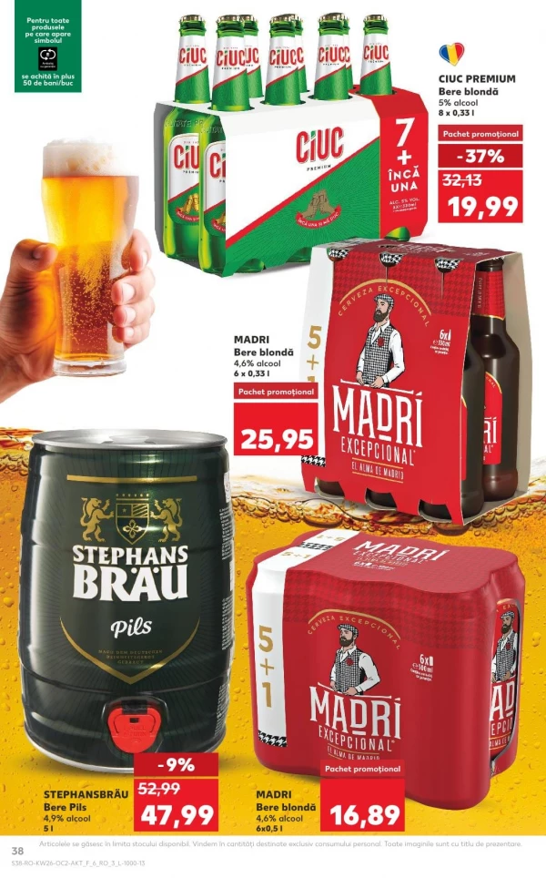 Catalog Kaufland - Catalogul cu reduceri, pagina 38: reduceri și oferte 24 - 30 iunie 2026