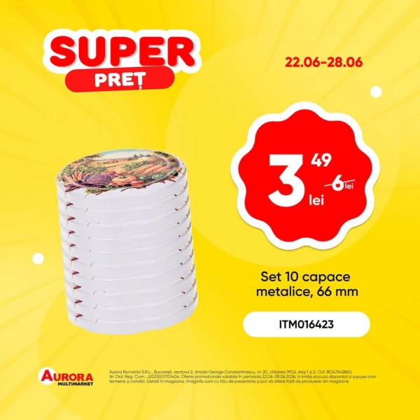 Catalog Aurora Multimarket - Catalogul cu reduceri, pagina 3: reduceri și oferte 22 - 28 iunie 2026