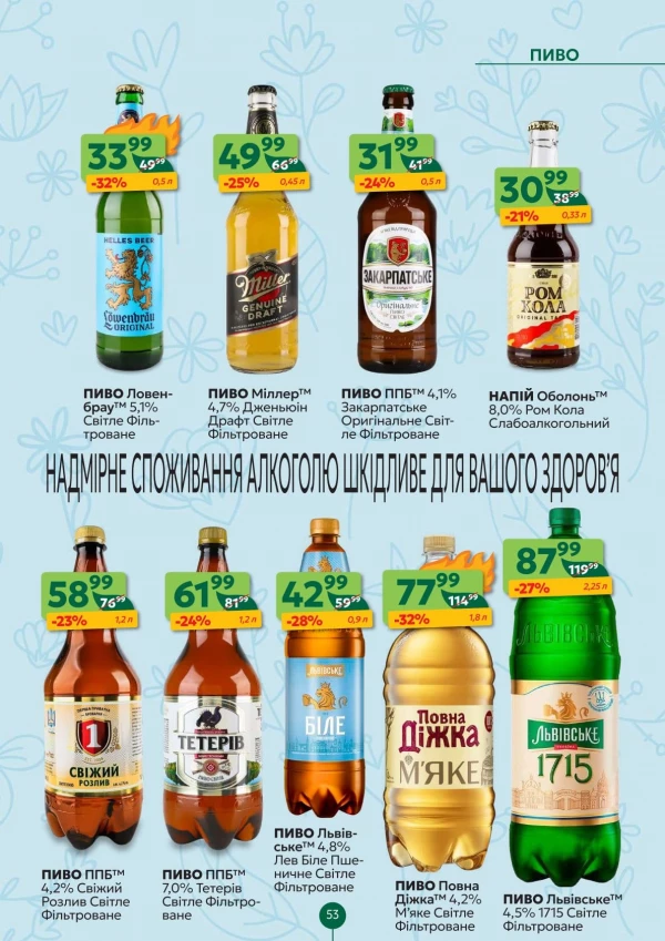 Каталог Близенько - Каталог знижок, сторінка 53: знижки та акції 22 - 28 червня 2026