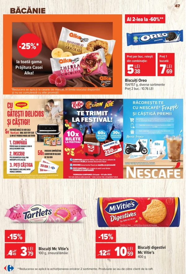 Catalog Carrefour - Catalogul cu reduceri, pagina 47: reduceri și oferte 24 - 30 iunie 2026