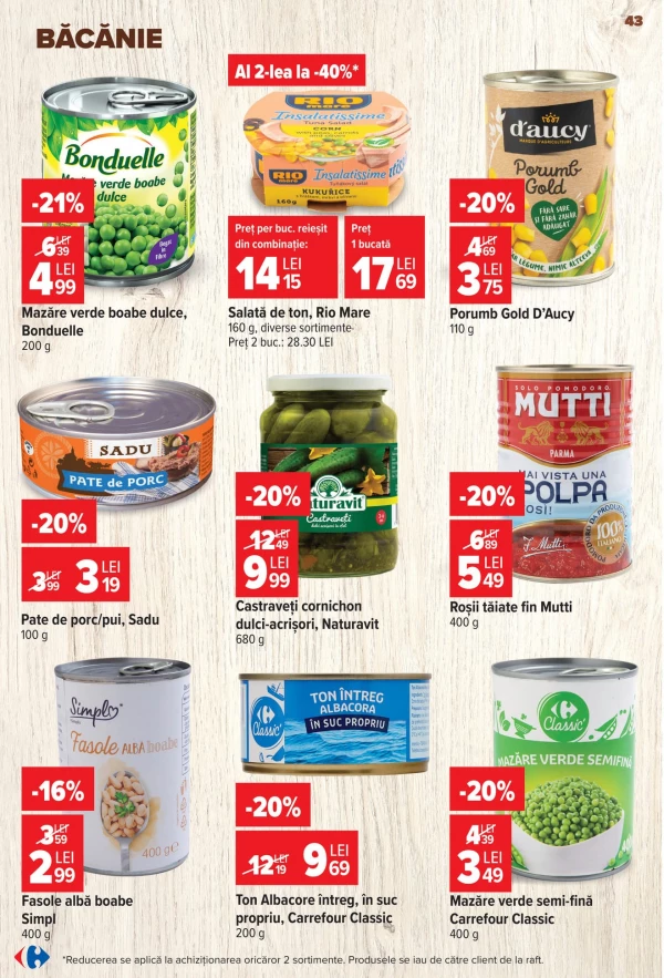 Catalog Carrefour - Catalogul cu reduceri, pagina 43: reduceri și oferte 24 - 30 iunie 2026