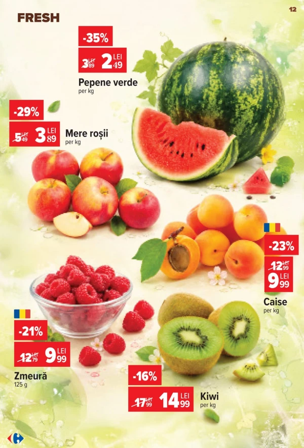 Catalog Carrefour - Catalogul cu reduceri, pagina 12: reduceri și oferte 24 - 30 iunie 2026