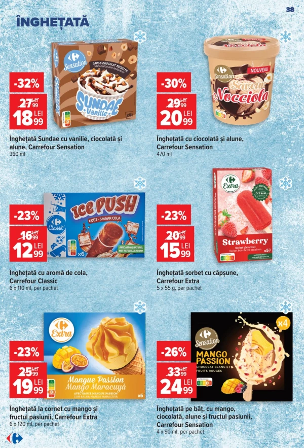 Catalog Carrefour - Catalogul cu reduceri, pagina 38: reduceri și oferte 24 - 30 iunie 2026