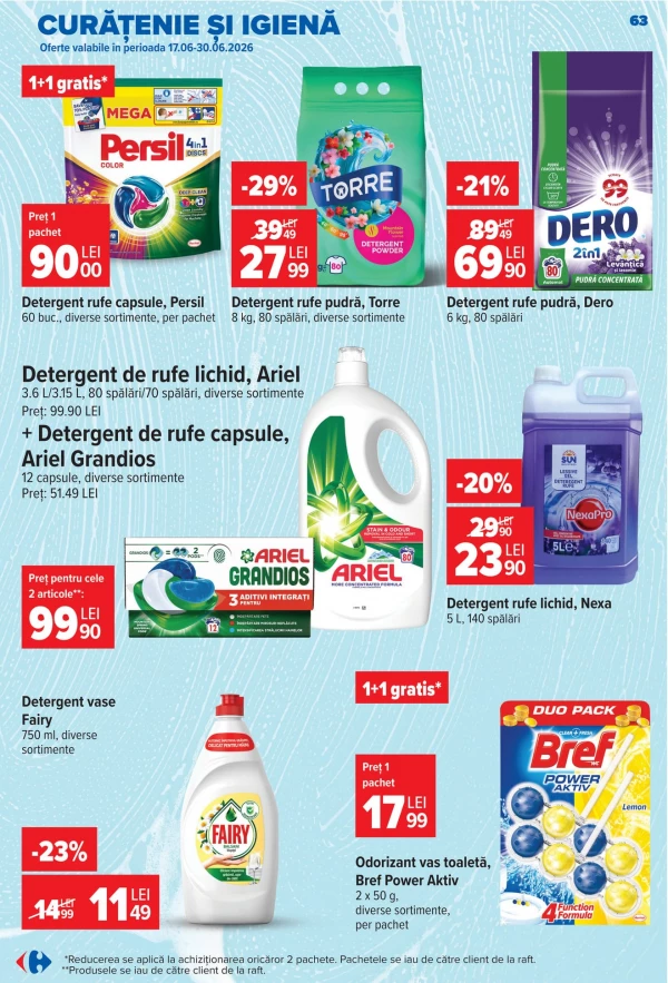 Catalog Carrefour - Catalogul cu reduceri, pagina 63: reduceri și oferte 24 - 30 iunie 2026