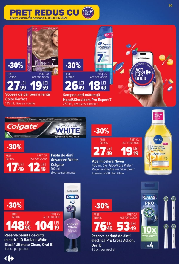 Catalog Carrefour - Catalogul cu reduceri, pagina 56: reduceri și oferte 24 - 30 iunie 2026