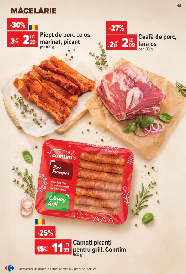 Catalog Carrefour - Catalogul cu reduceri, pagina 14: reduceri și oferte 24 - 30 iunie 2026