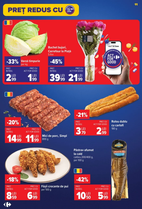 Catalog Carrefour - Catalogul cu reduceri, pagina 11: reduceri și oferte 24 - 30 iunie 2026