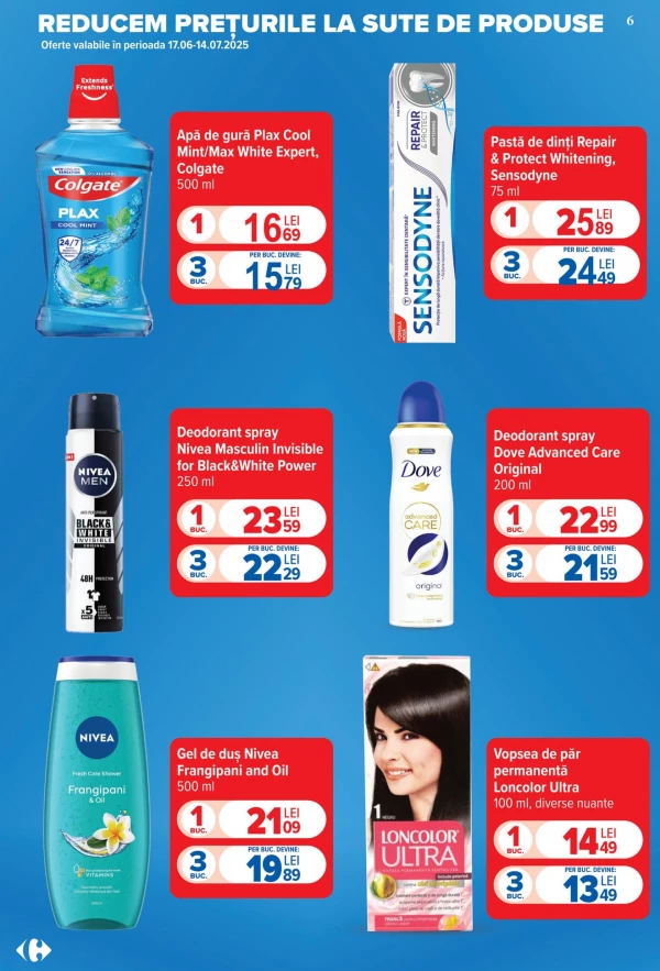 Catalog Carrefour - Catalogul cu reduceri, pagina 6: reduceri și oferte 24 - 30 iunie 2026