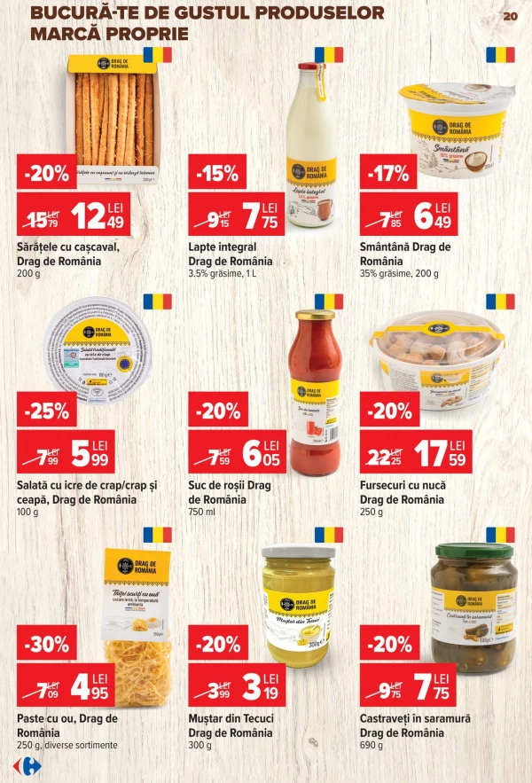 Catalog Carrefour - Catalogul cu reduceri, pagina 20: reduceri și oferte 24 - 30 iunie 2026