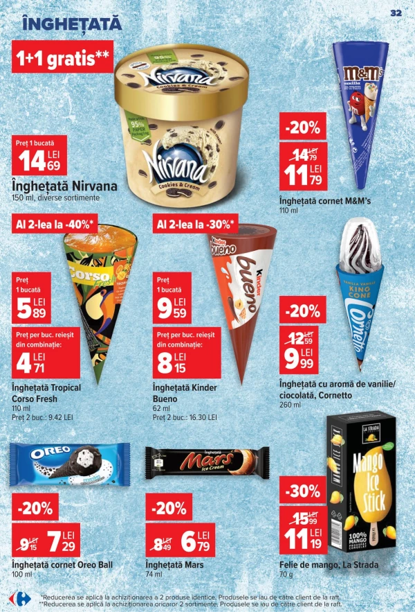 Catalog Carrefour - Catalogul cu reduceri, pagina 32: reduceri și oferte 24 - 30 iunie 2026