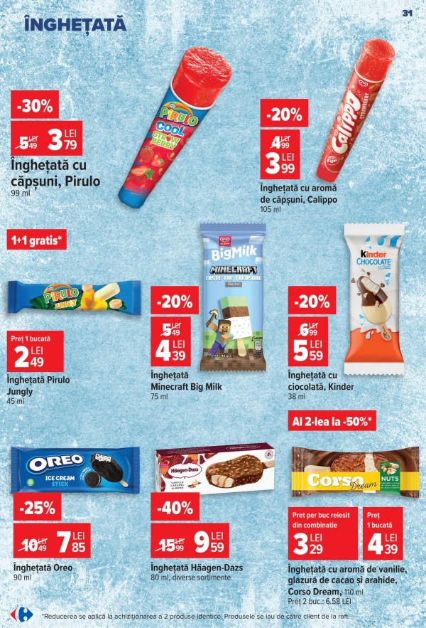 Catalog Carrefour - Catalogul cu reduceri, pagina 31: reduceri și oferte 24 - 30 iunie 2026