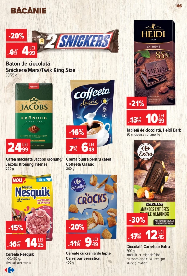 Catalog Carrefour - Catalogul cu reduceri, pagina 46: reduceri și oferte 24 - 30 iunie 2026