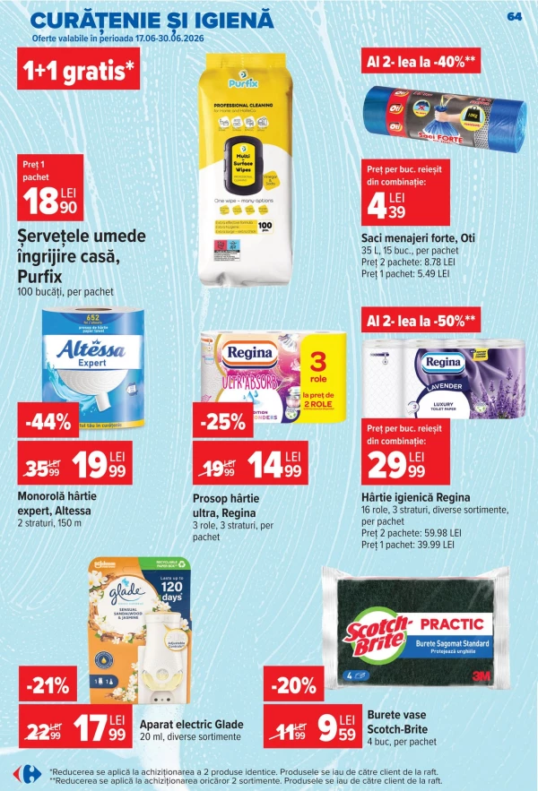 Catalog Carrefour - Catalogul cu reduceri, pagina 64: reduceri și oferte 24 - 30 iunie 2026
