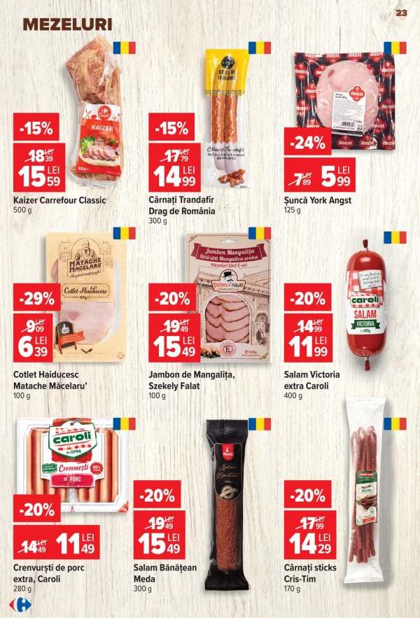 Catalog Carrefour - Catalogul cu reduceri, pagina 23: reduceri și oferte 24 - 30 iunie 2026
