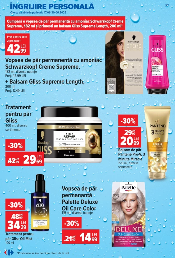 Catalog Carrefour - Catalogul cu reduceri, pagina 57: reduceri și oferte 24 - 30 iunie 2026