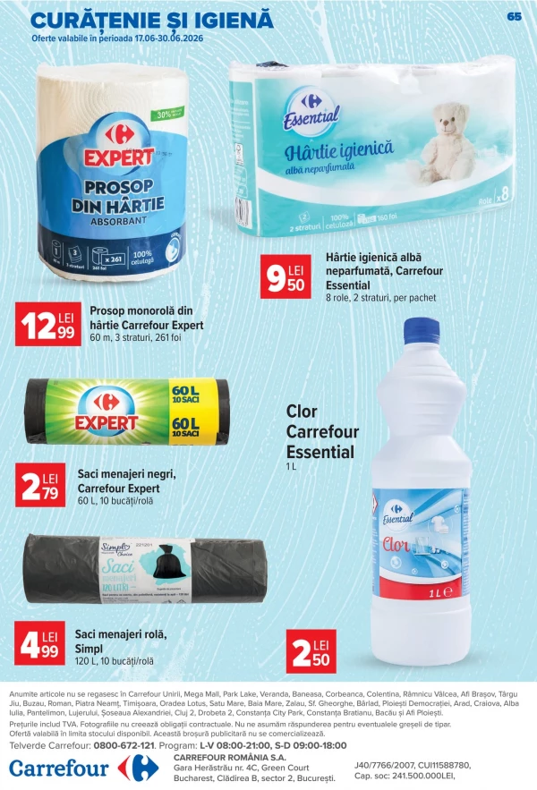 Catalog Carrefour - Catalogul cu reduceri, pagina 65: reduceri și oferte 24 - 30 iunie 2026
