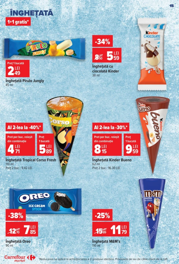 Catalog Carrefour - Carrefour Market, pagina 15: reduceri și oferte 24 - 30 iunie 2026