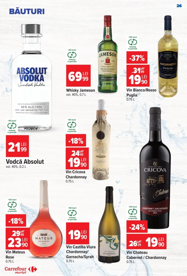 Catalog Carrefour - Carrefour Market, pagina 26: reduceri și oferte 24 - 30 iunie 2026