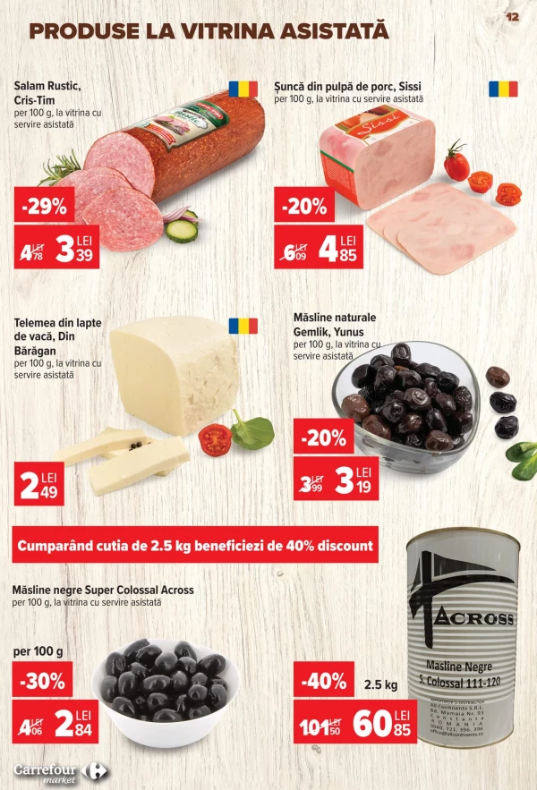 Catalog Carrefour - Carrefour Market, pagina 12: reduceri și oferte 24 - 30 iunie 2026