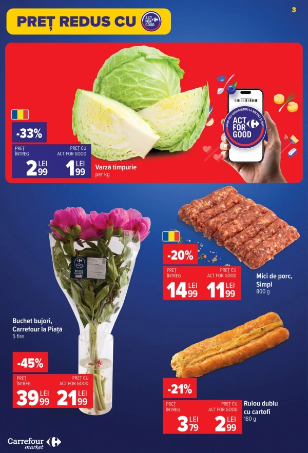 Catalog Carrefour - Carrefour Market, pagina 3: reduceri și oferte 24 - 30 iunie 2026
