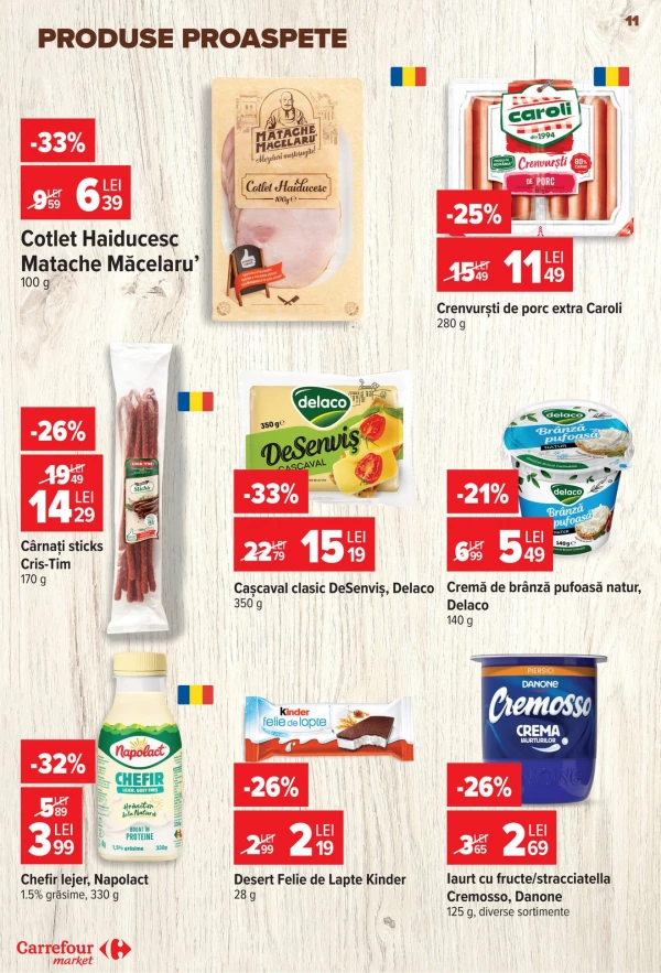 Catalog Carrefour - Carrefour Market, pagina 11: reduceri și oferte 24 - 30 iunie 2026