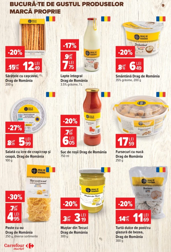 Catalog Carrefour - Carrefour Market, pagina 9: reduceri și oferte 24 - 30 iunie 2026