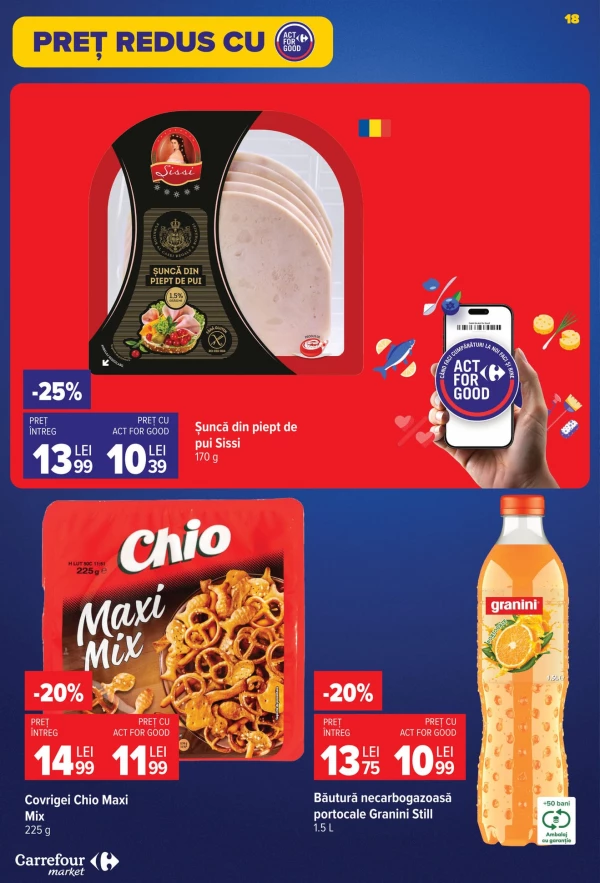 Catalog Carrefour - Carrefour Market, pagina 18: reduceri și oferte 24 - 30 iunie 2026