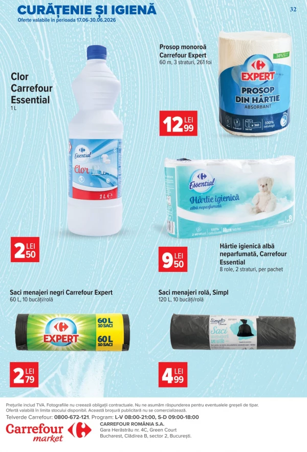 Catalog Carrefour - Carrefour Market, pagina 32: reduceri și oferte 24 - 30 iunie 2026