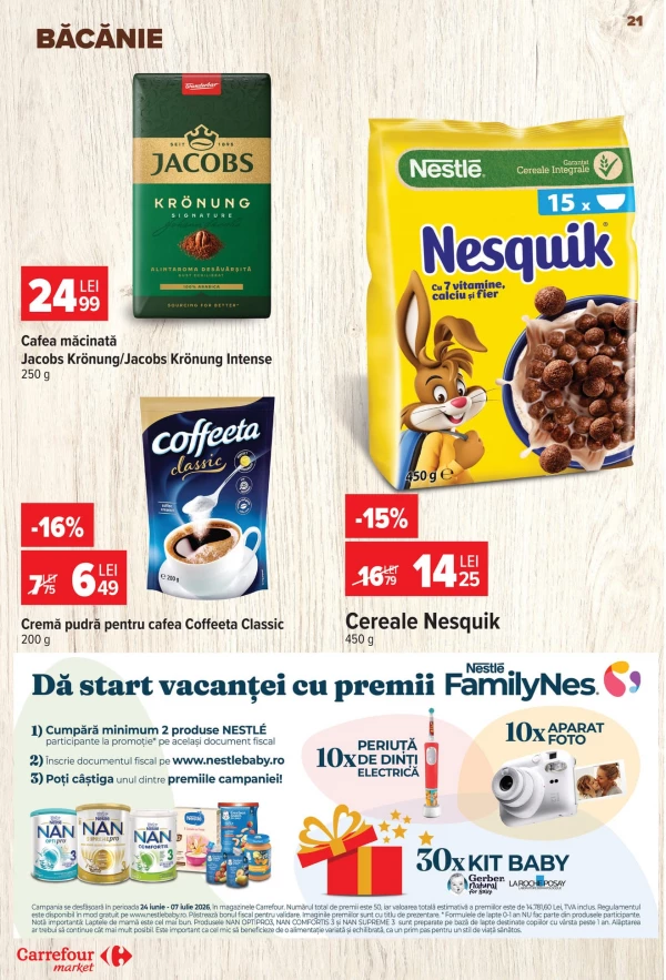 Catalog Carrefour - Carrefour Market, pagina 21: reduceri și oferte 24 - 30 iunie 2026