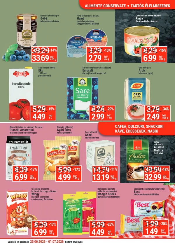 Catalog Merkur - Catalogul cu reduceri, pagina 3: reduceri și oferte 25 iunie - 01 iulie 2026