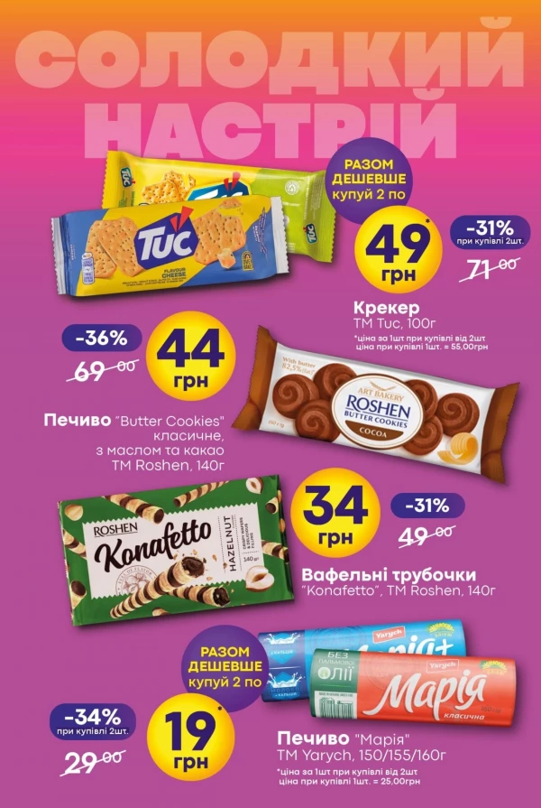 Каталог Сімі - Каталог знижок, сторінка 17: знижки та акції 25 червня - 08 липня 2026