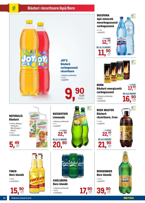 Catalog Metro - Catalogul cu reduceri, pagina 10: reduceri și oferte 25 iunie - 08 iulie 2026