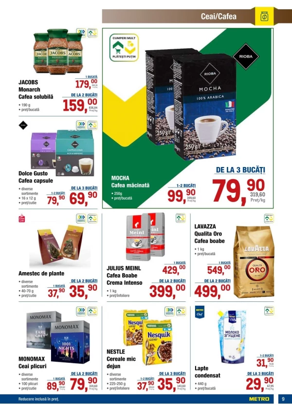 Catalog Metro - Catalogul cu reduceri, pagina 9: reduceri și oferte 25 iunie - 08 iulie 2026