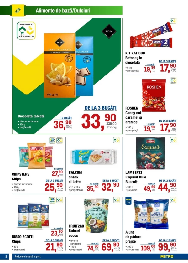 Catalog Metro - Catalogul cu reduceri, pagina 8: reduceri și oferte 25 iunie - 08 iulie 2026