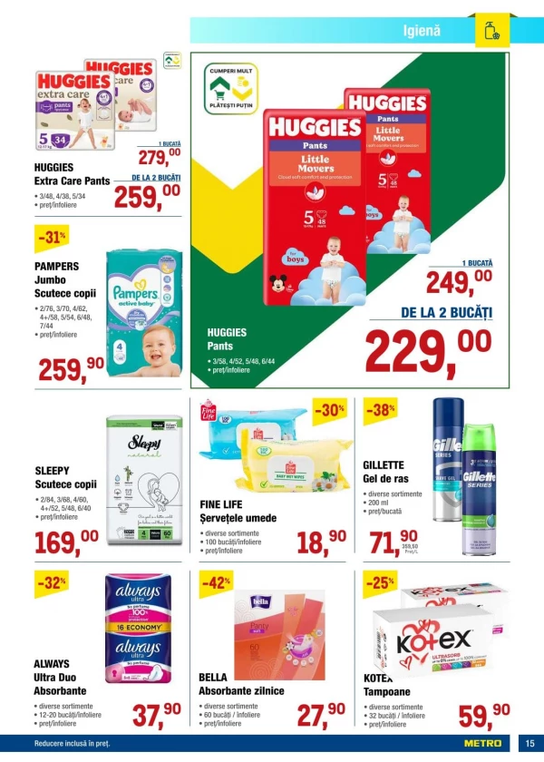 Catalog Metro - Catalogul cu reduceri, pagina 15: reduceri și oferte 25 iunie - 08 iulie 2026